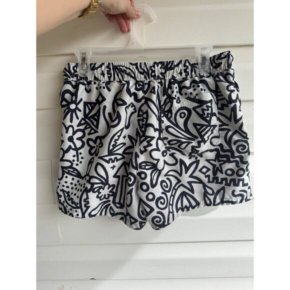 ASOS Men’s Swim Trunks Aztec Beach Mayan Theme Size Medium Shortie - Picture 8 of 12